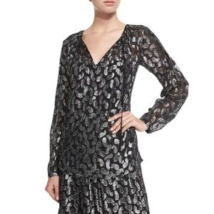 Women's Black Garrett Metallic Dress